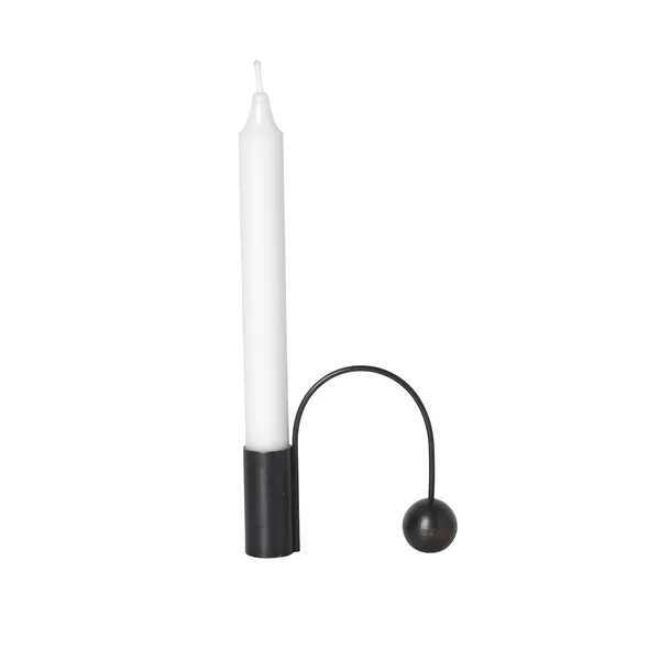 Balance svart ljusstake, kronljus