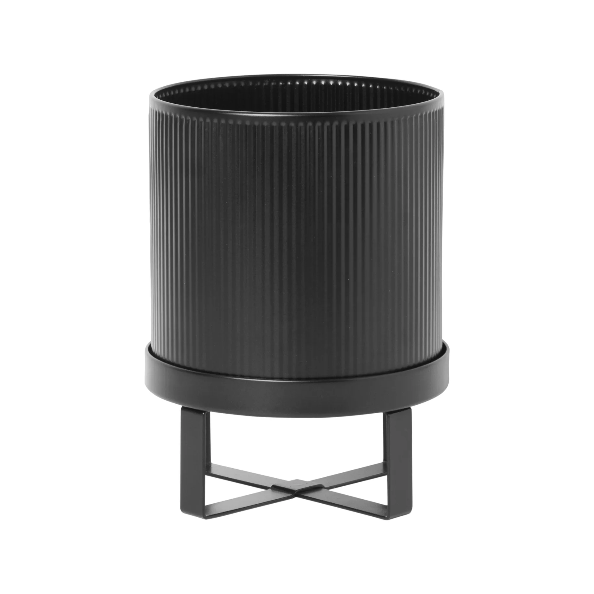 Ferm Living Bau urtepotte lille Ø18 cm Black