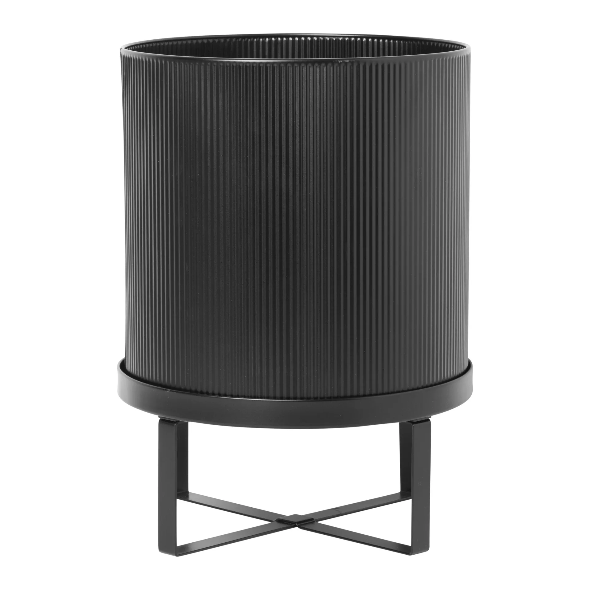 Ferm Living Bau urtepotte stor Ø28 cm Sort