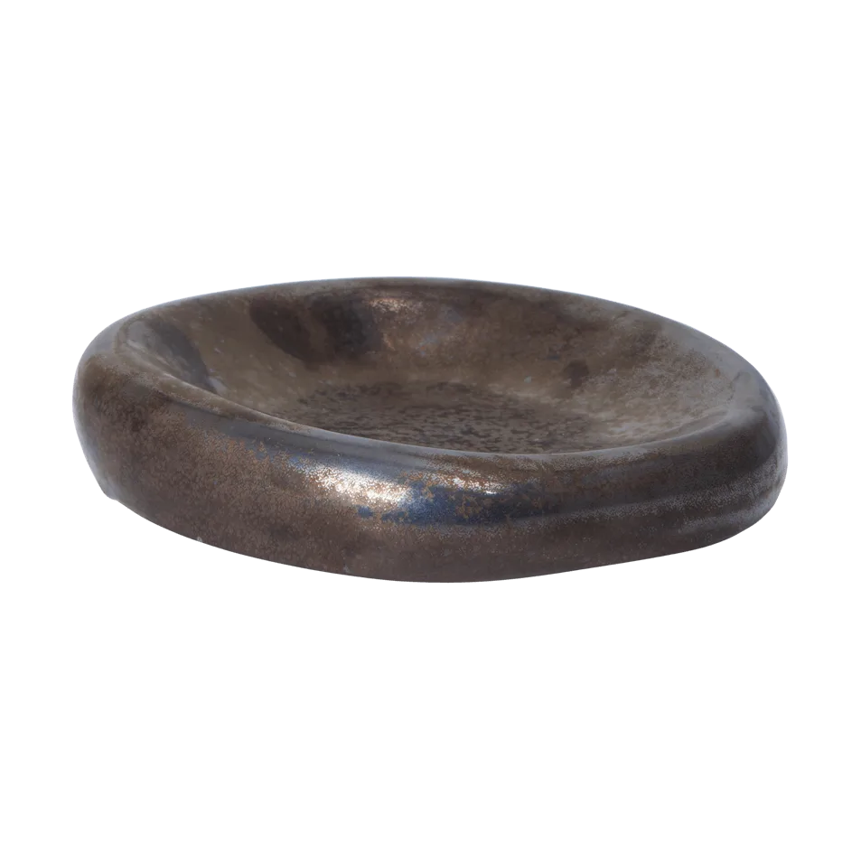 Ferm Living Bellure dekorationsskål Ø17 cm Rustic bronze billede