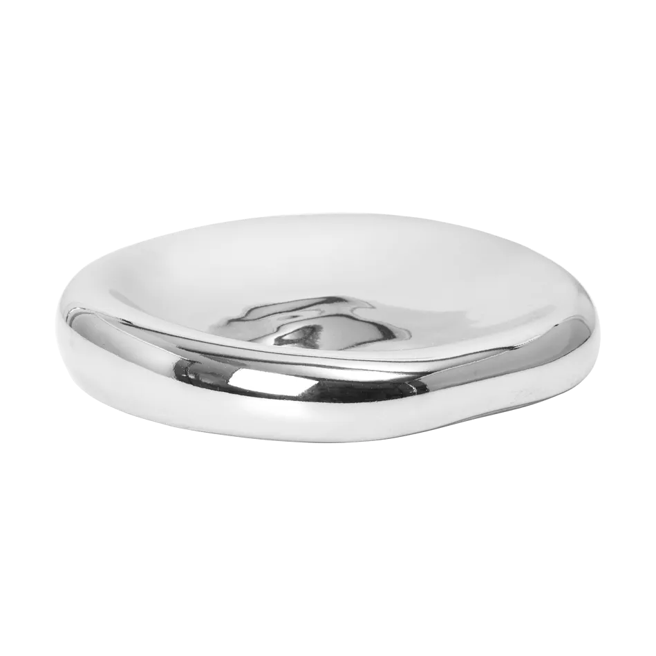Ferm Living Bellure dekorationsskål Ø17 cm Silver billede