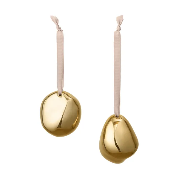 Bellure julhänge 7 cm 2 delar, Mässingfinish