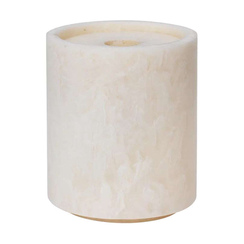 Ferm Living Bocal de rangement Mist Ø8x9,4 cm Pearl