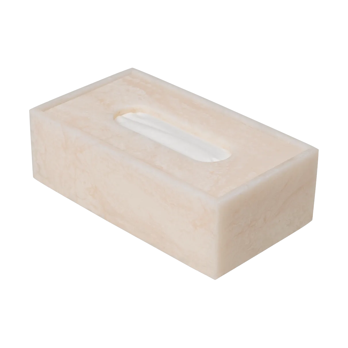 Ferm Living Boîte à mouchoirs Mist ,5 cm Pearl