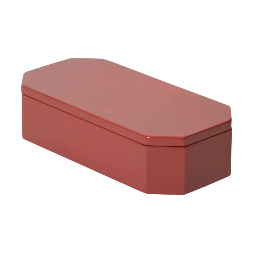 Ferm Living Boîte de rangement Nova cm Picante Red