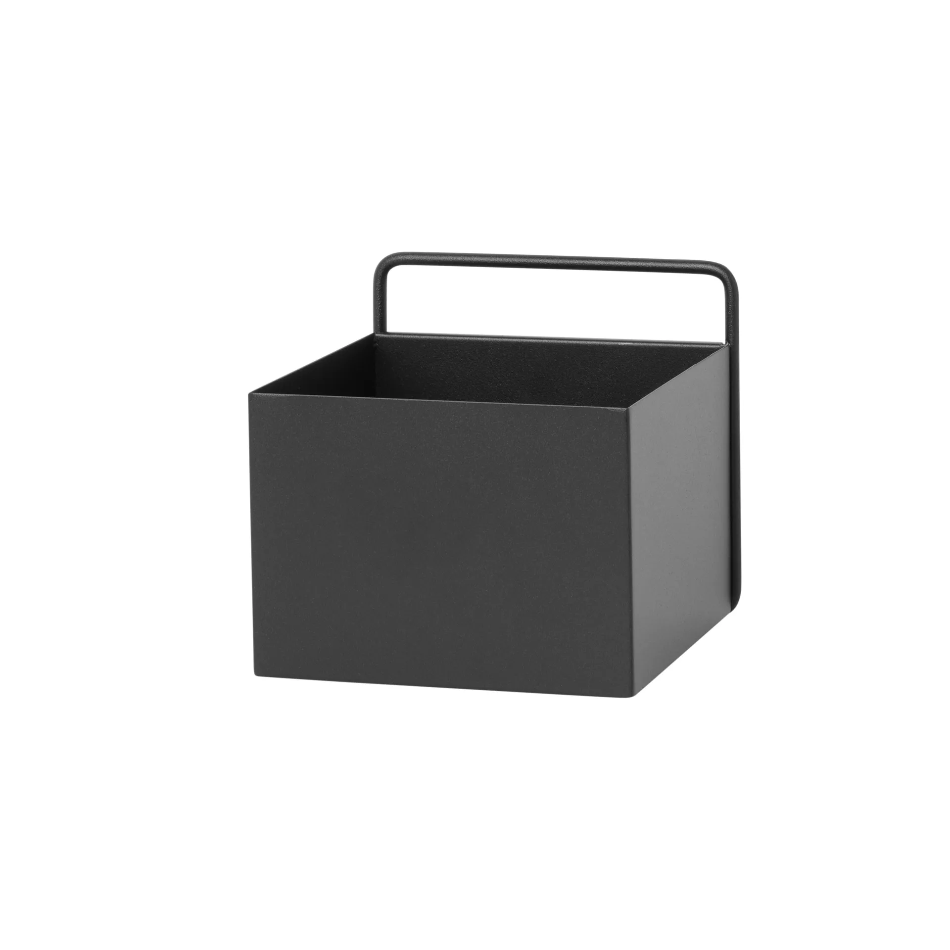 Ferm Living Boîte murale carrée Ferm Living noir