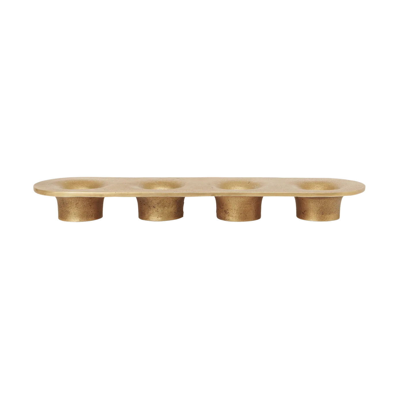 Ferm Living Bougeoir Soothe 4 cm Brass Finish