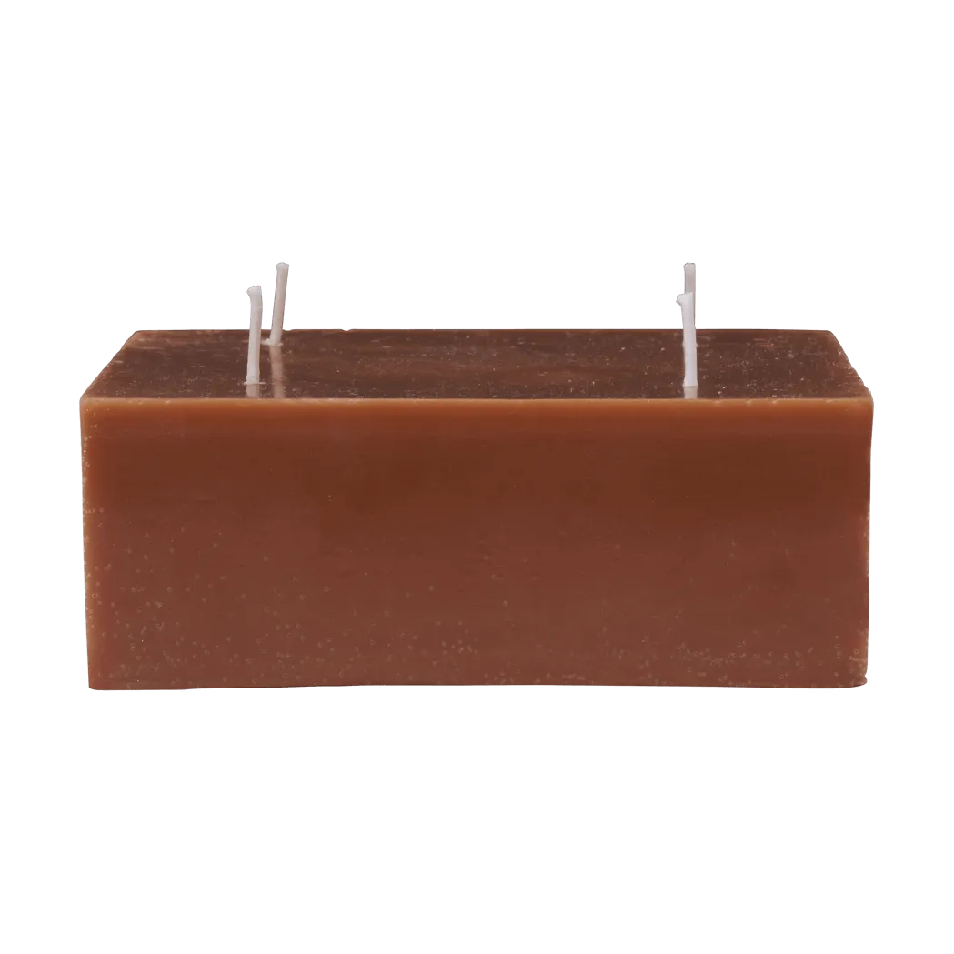 Ferm Living Bougie bloc Burren large Bronze