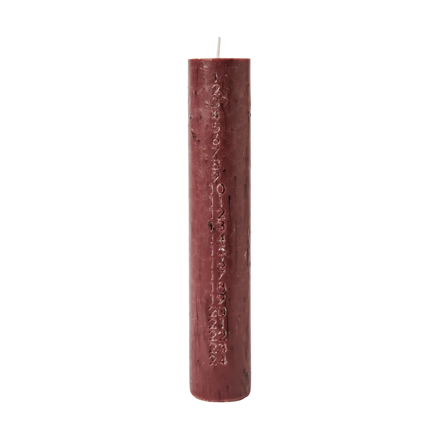 Ferm Living Bougie calendrier Mura Dark Grape