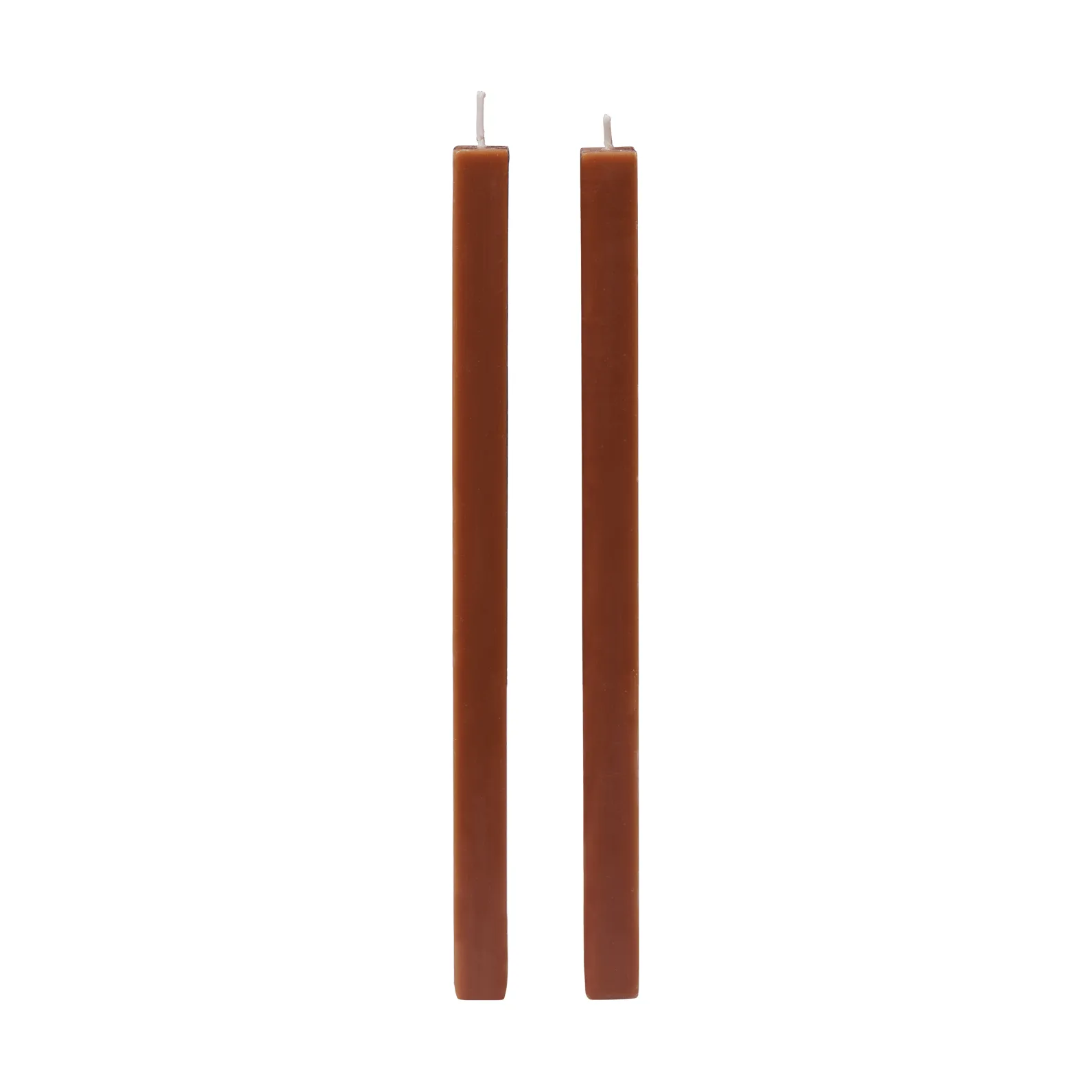 Ferm Living Bougies chauffe-plat Burren Lot de 2 Bronze