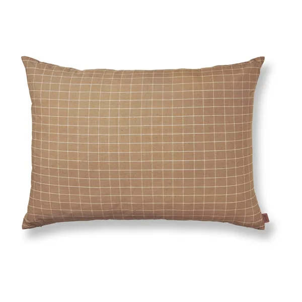 Brown kudde 60x80 cm, Check