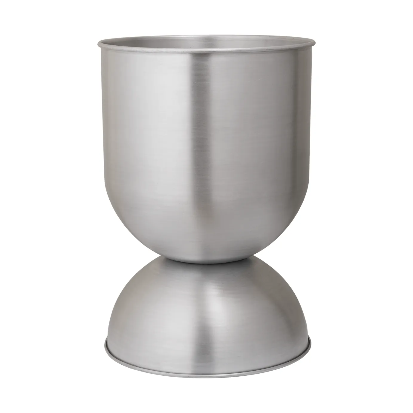 Ferm Living Cache-pot Hourglass moyen Ø Aluminium