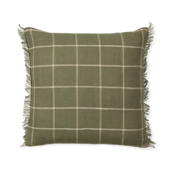 Calm kuddfodral 50x50 cm, Olive-Off