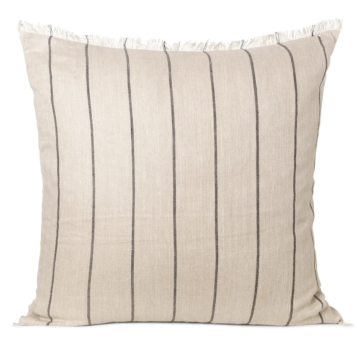 Ferm Living Calm pude Camel/Black 78x78 cm