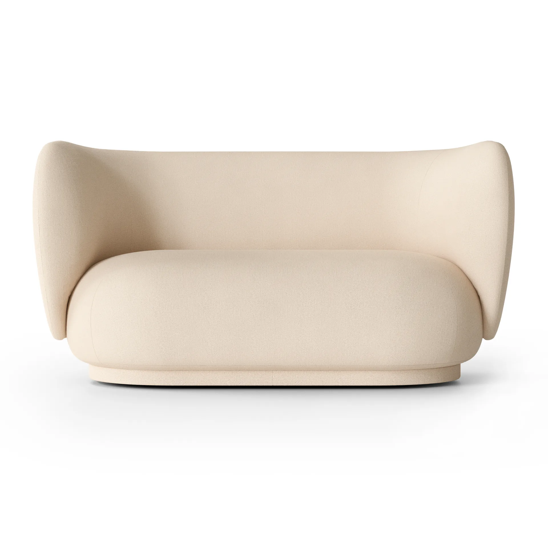 Ferm Living Canapé Rico 2 places Brushed offwhite