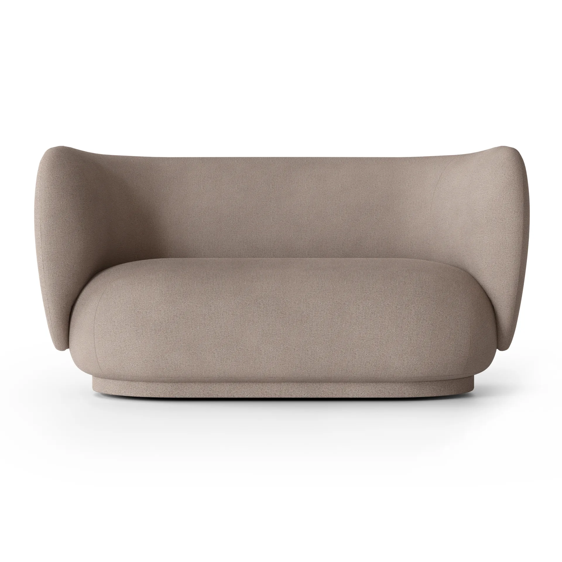 Ferm Living Canapé Rico 2 places Brushed warm grey