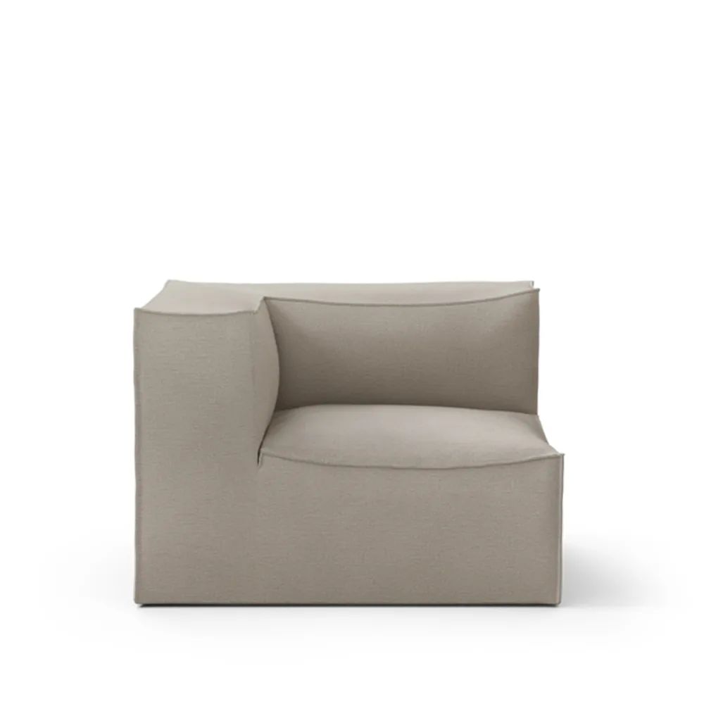 Ferm Living Catena modulaire bank stof cotton linen natural, connect corner 200