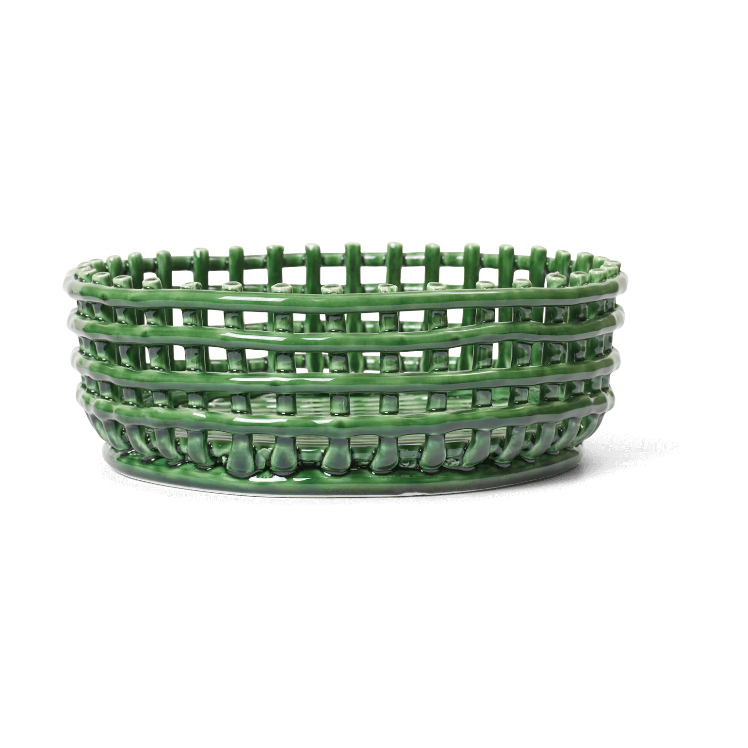 Ferm Living, Ceramic Centrepiece - Emerald Green