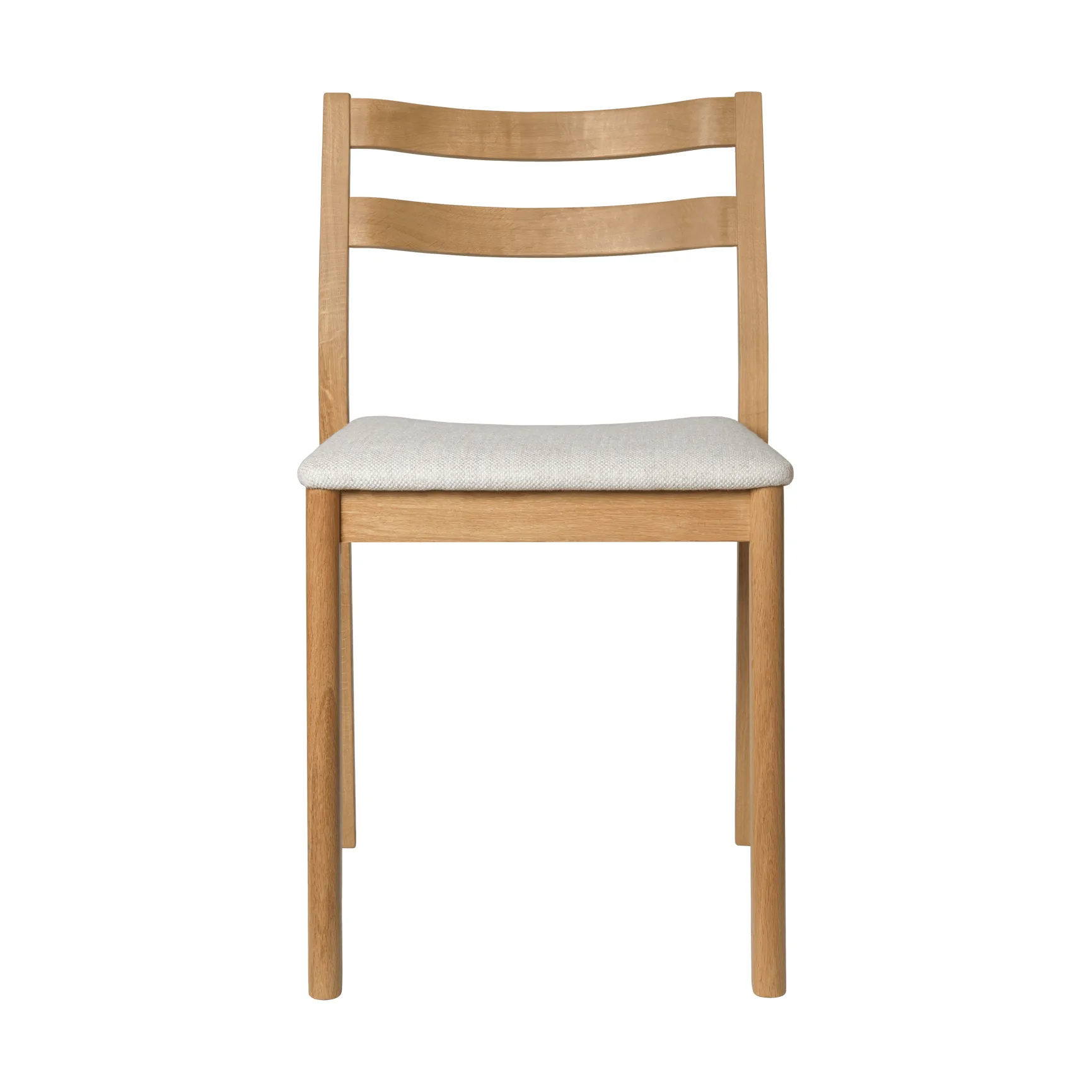 Ferm Living Chaise Boda Assise rembourrée, chêne-off-white