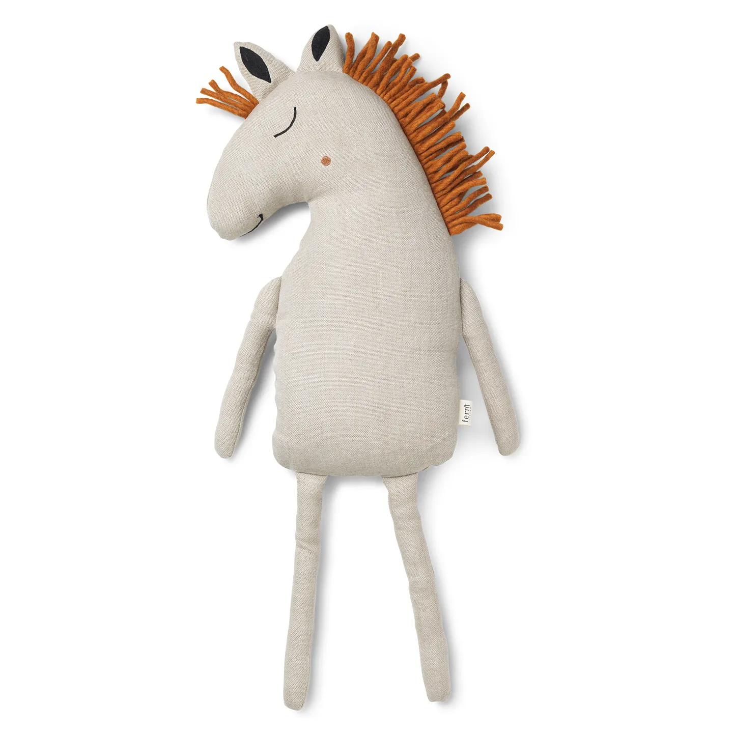 Ferm Living Coussin Safari cheval Beige