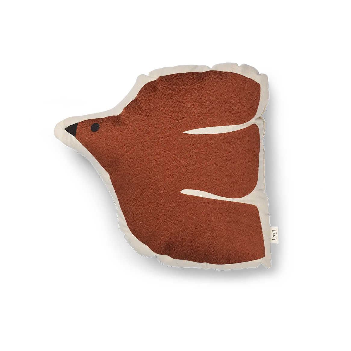 Ferm Living Coussin Swif bird cm Baked Clay