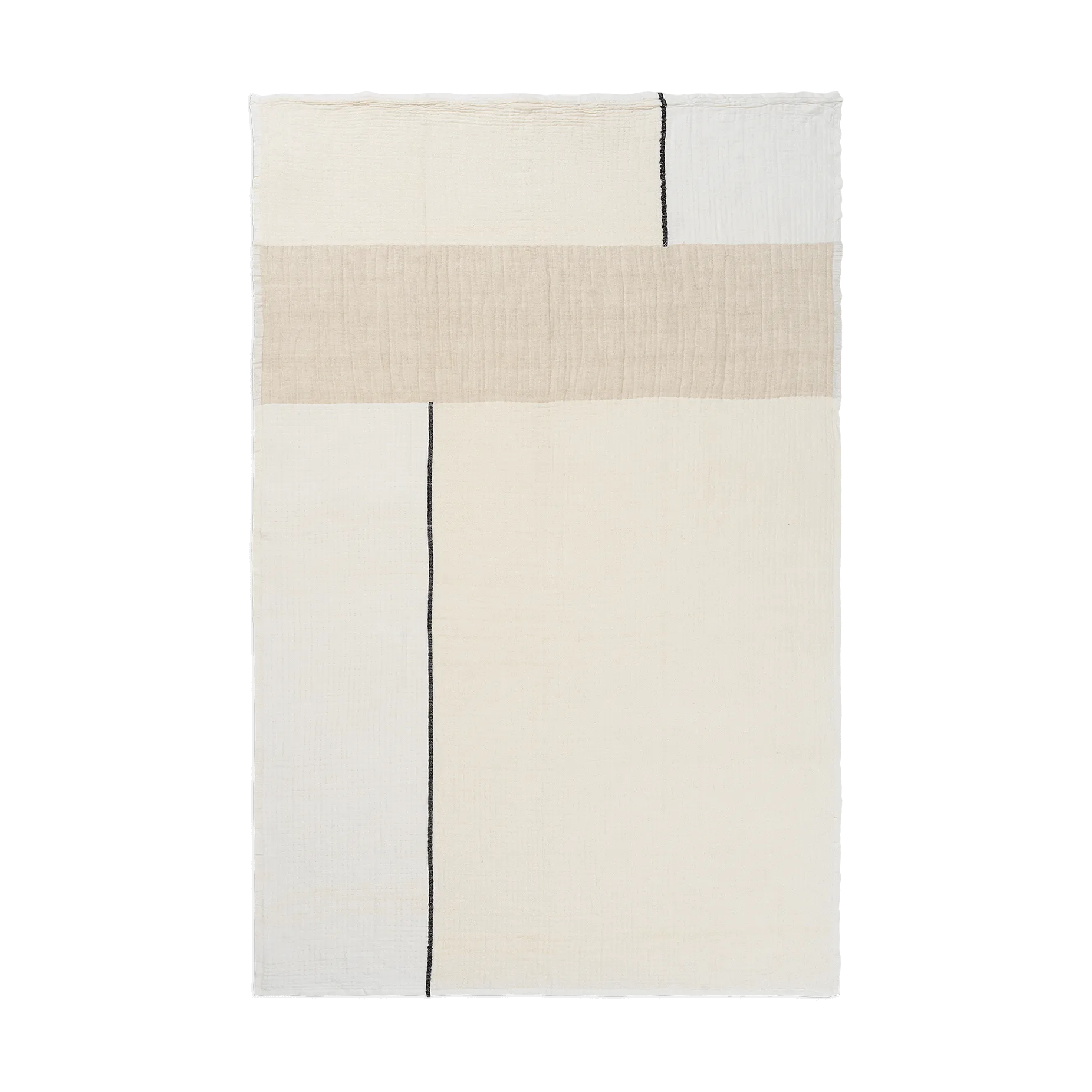Ferm Living Couverture Dela cm Natural-Off-white