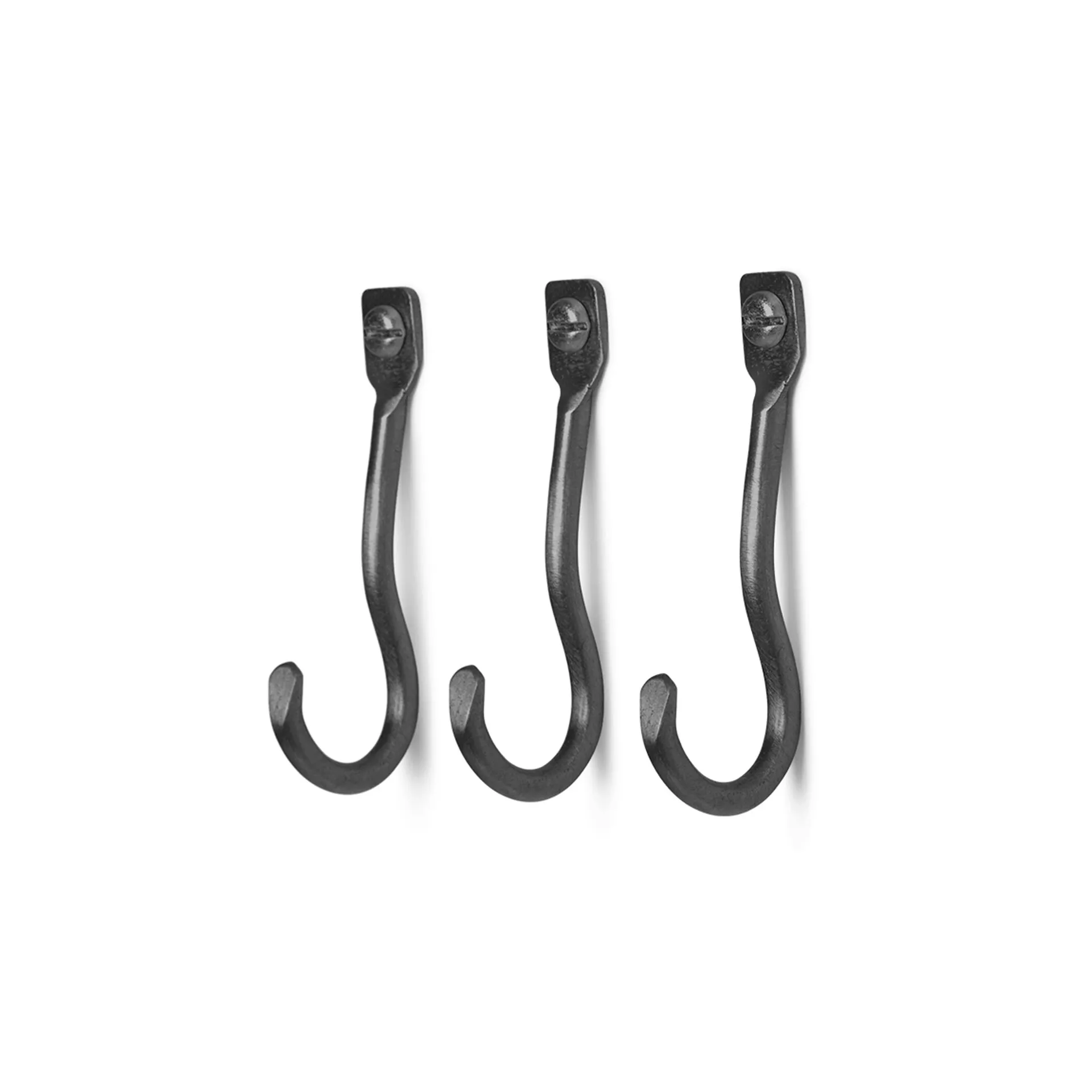 Ferm Living Crochet Curvature Lot de 3 Laiton noir