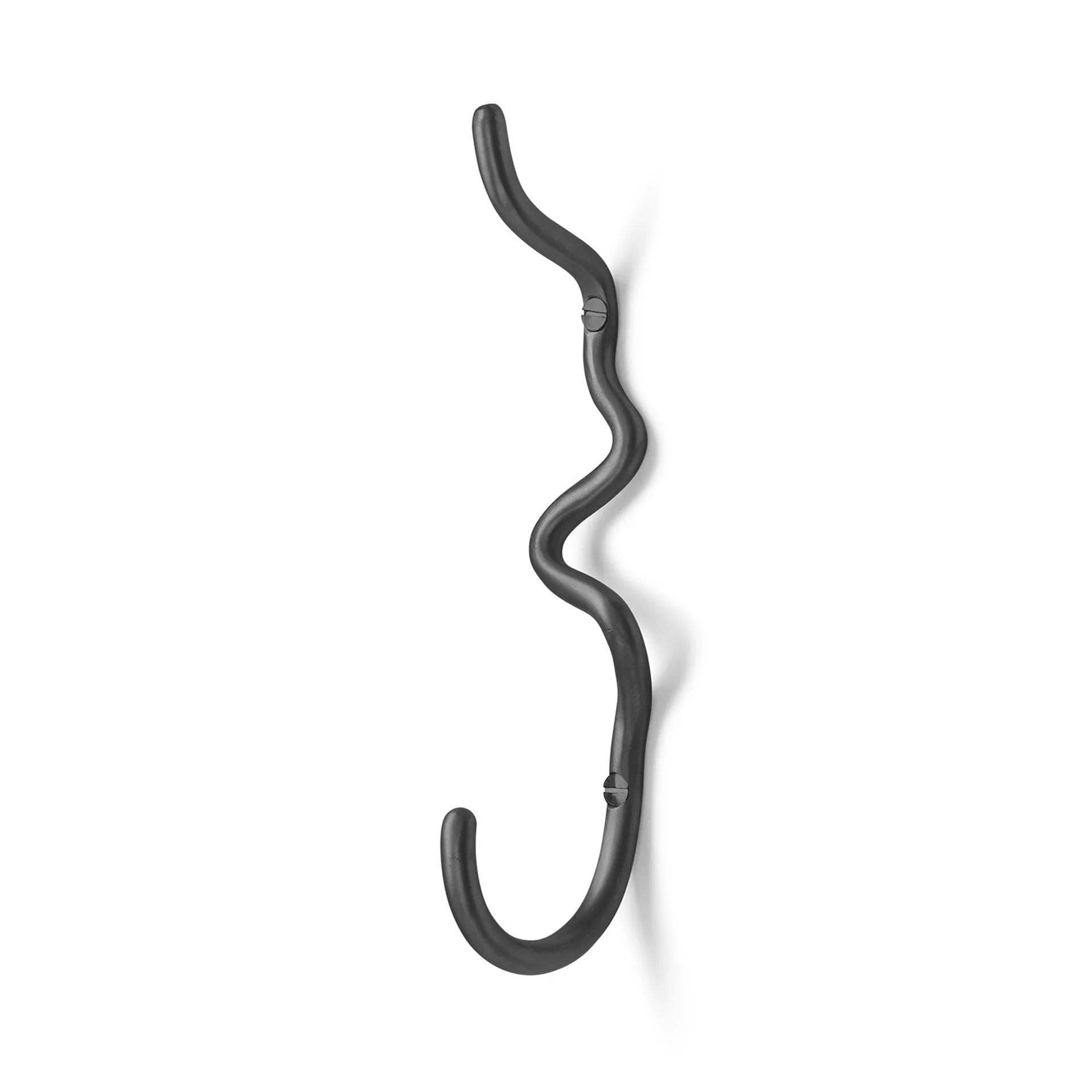 Ferm Living Crochet Curvature simple Laiton noir