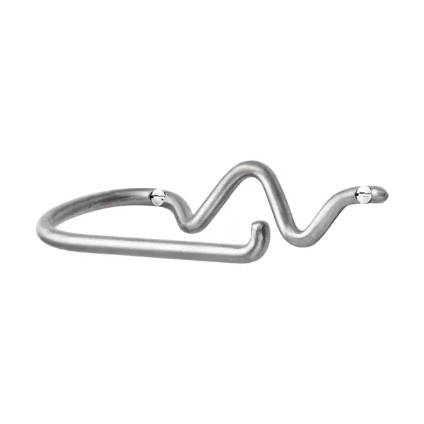 Curvature toalettpappershållare, Stainless steel