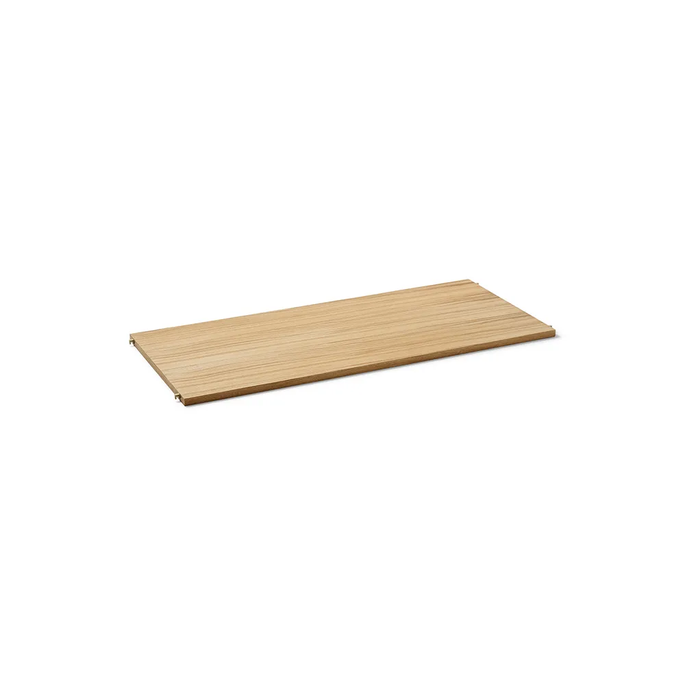Ferm Living Étagère Perforated Punctual oak oiled, cashmere