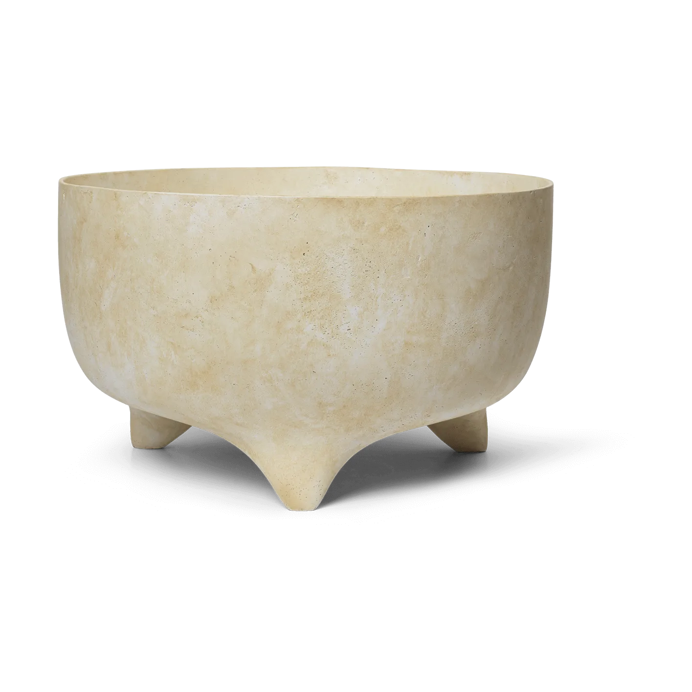 Ferm Living Evoke krukke 27 cm Warm Sand