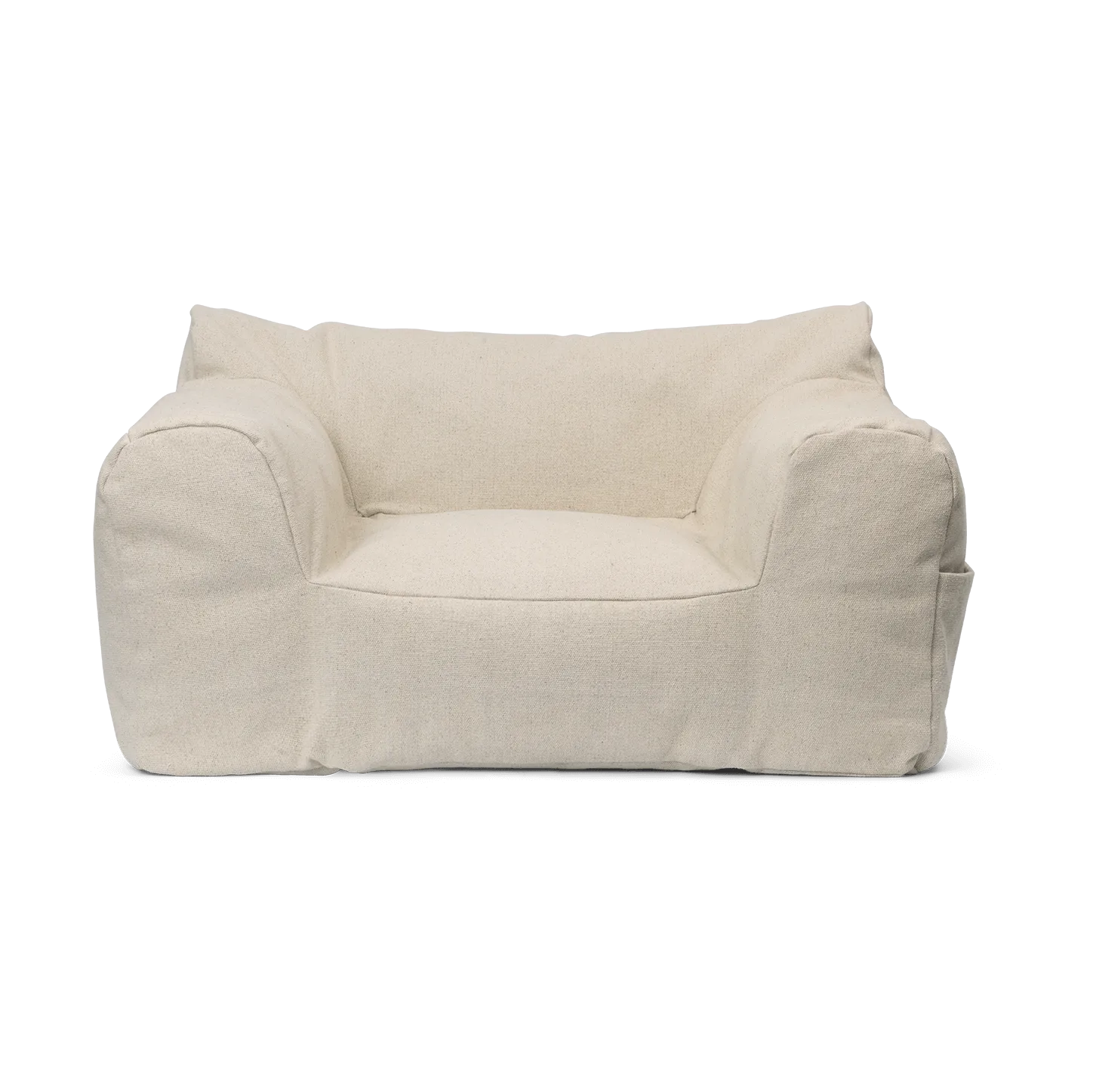 Ferm Living Fauteuil Billow bean bag Blanc cassé