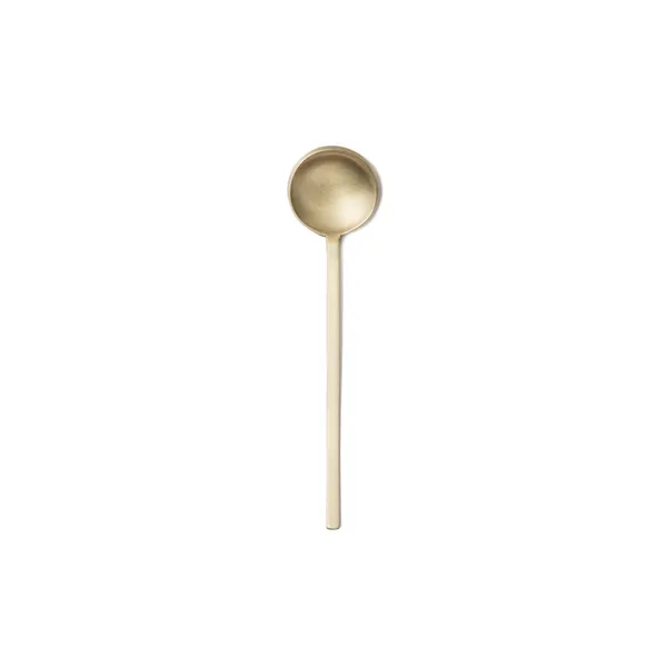 Fein liten sked 9 cm, Mässing