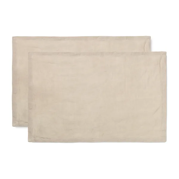 Ferm Living bordstablett linne 2-pack, Natural