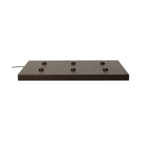 Ferm Living laddningsbricka pogo pin, Dark chocolate