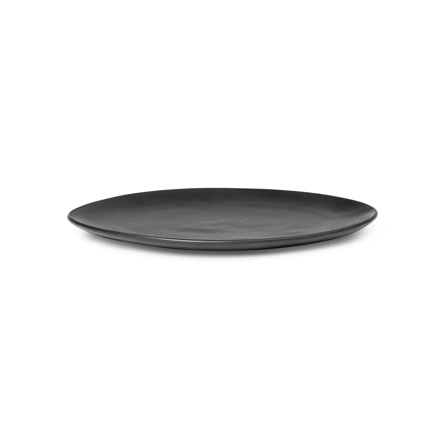 Ferm Living Flow tallrik 22 cm Svart