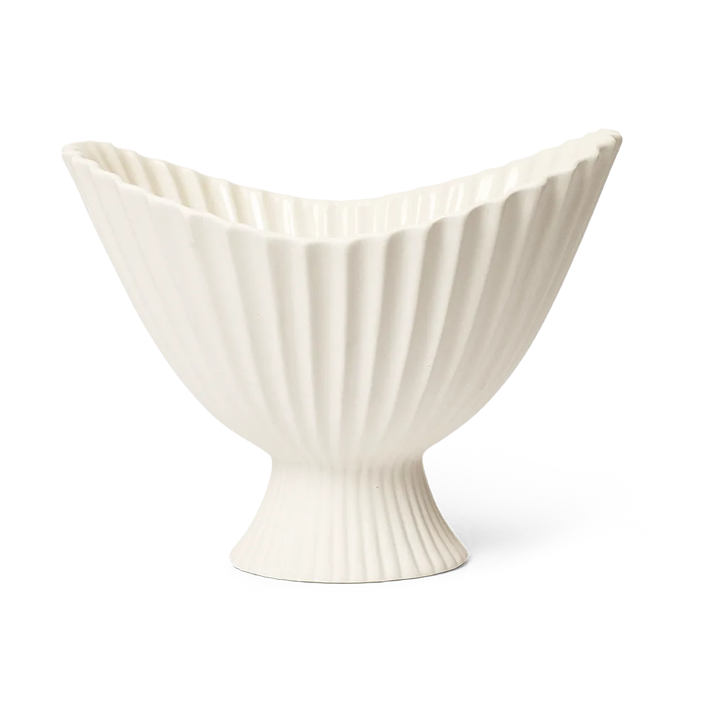 Ferm Living Fountain skål 28 cm Off-white