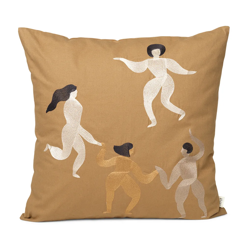 Ferm Living Free kudde 50×50 cm Sugar kelp