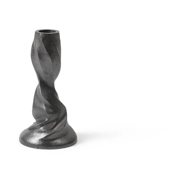 Gale ljusstake 13 cm, Blackened Aluminium