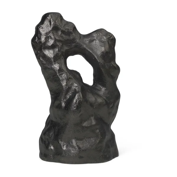 Grotto skulptur, Blackened Aluminium