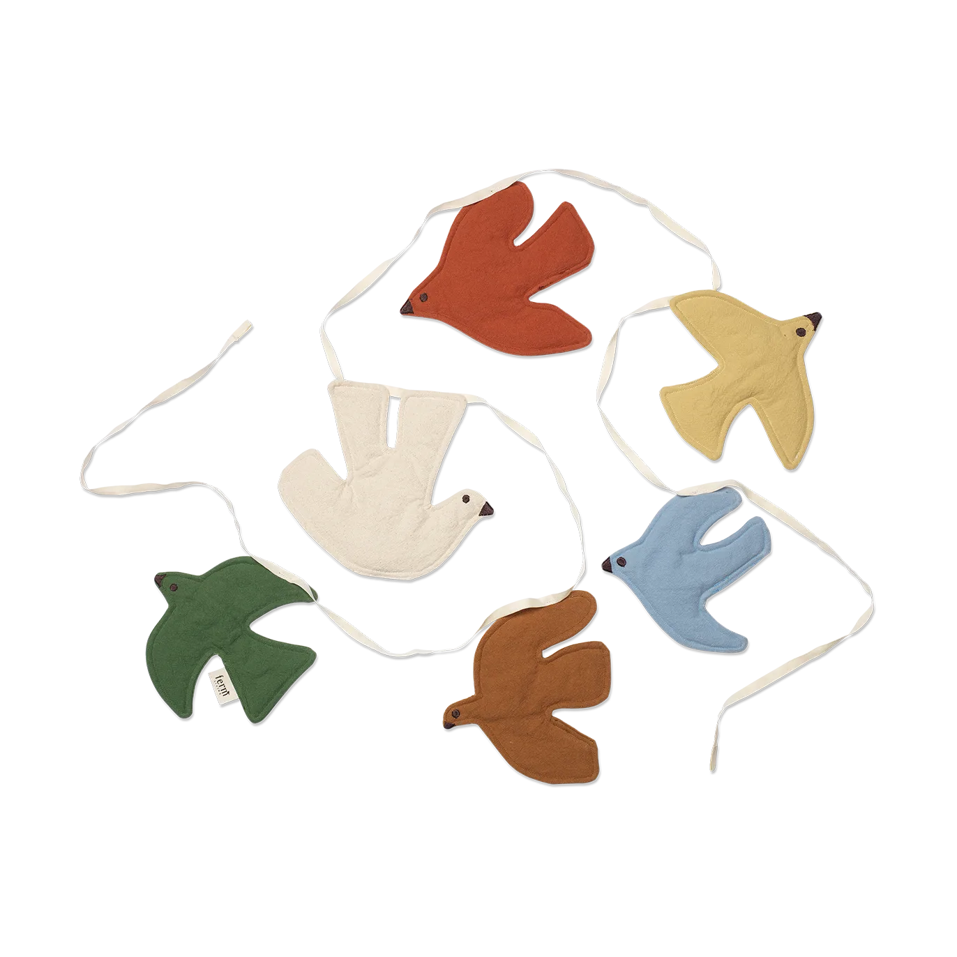 Ferm Living Guirlande Swif bird Multi