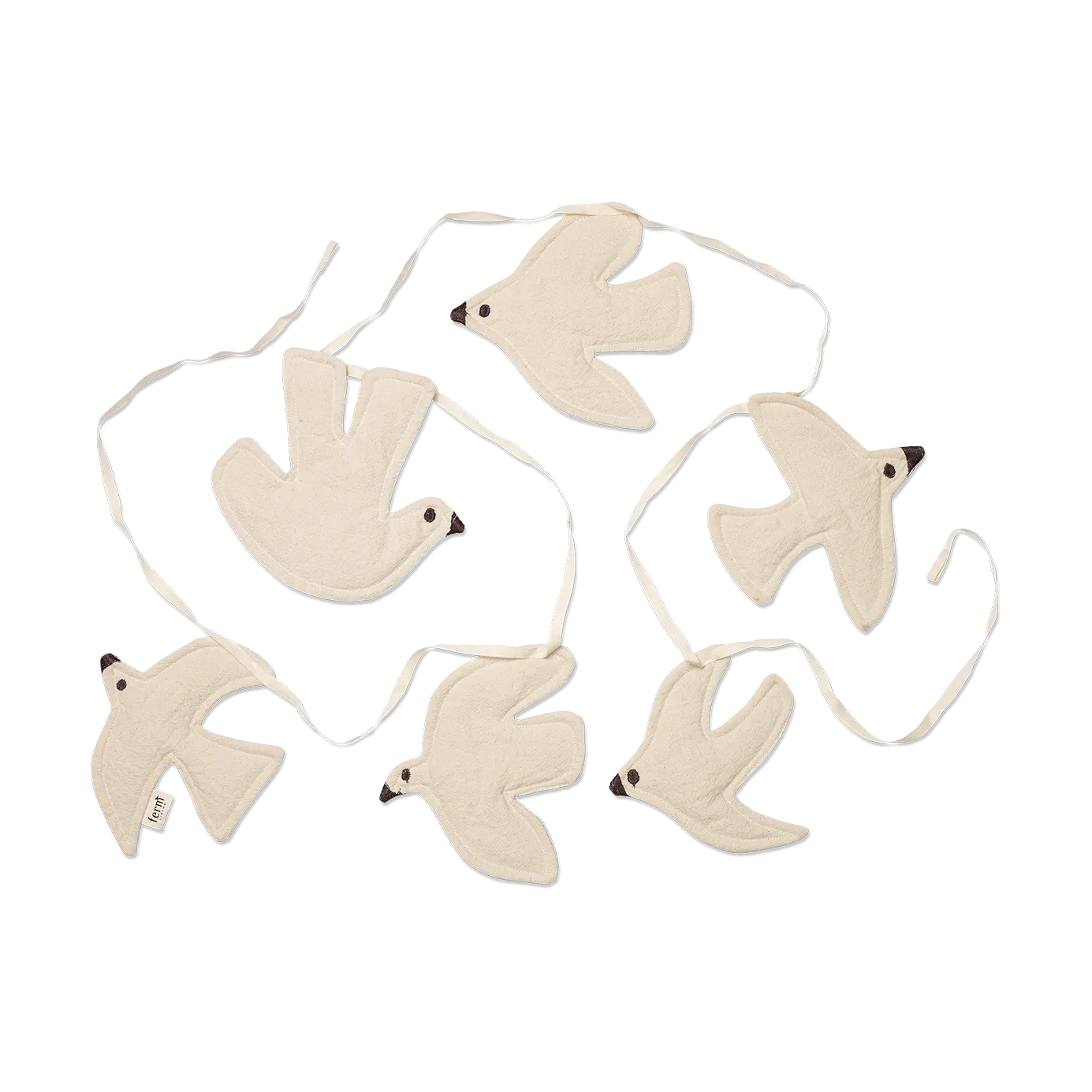 Ferm Living Guirlande Swif bird Undyed