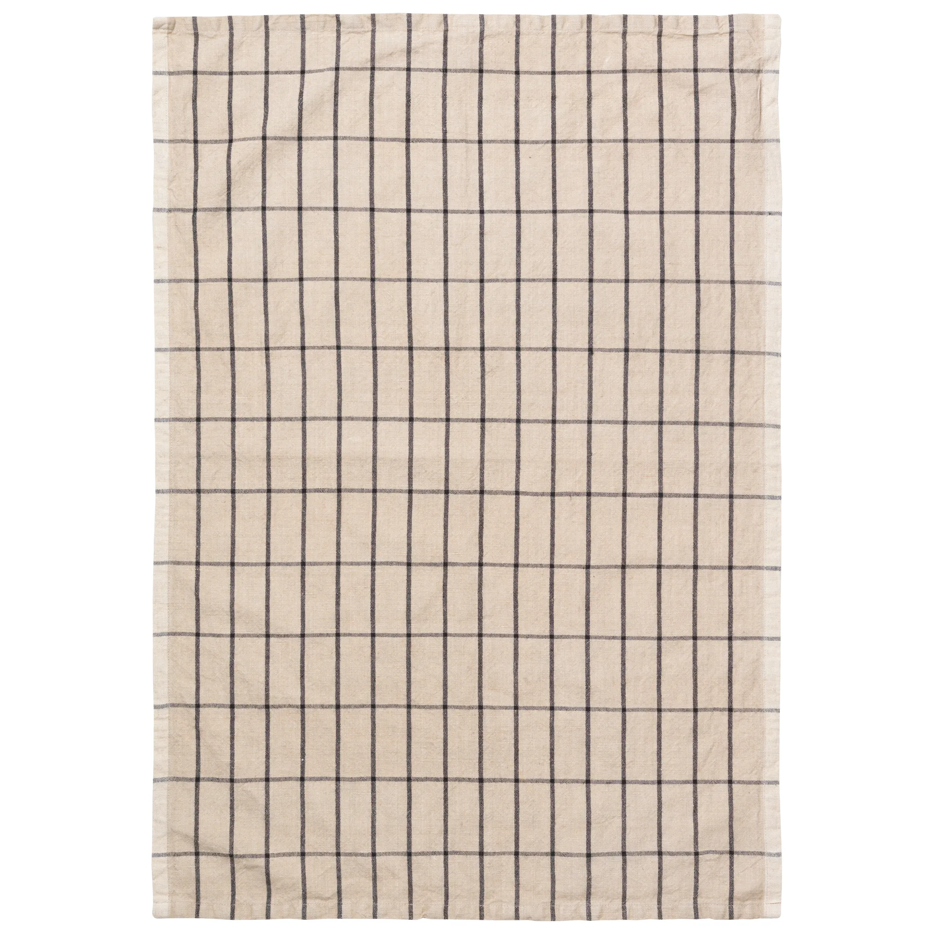 Ferm Living Hale viskestykke 50x70 cm Sand-black