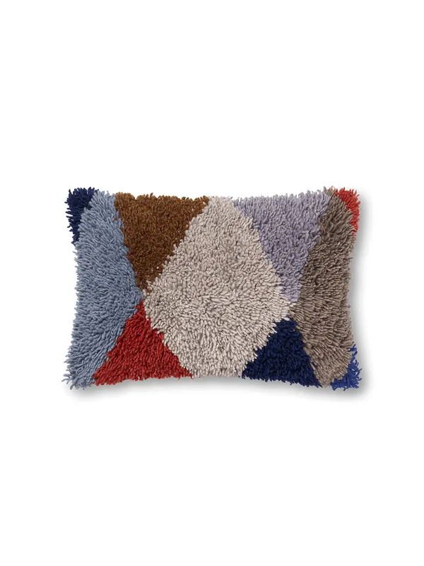 Harlequin Tuftad Ull kuddfodral, 60x40 cm