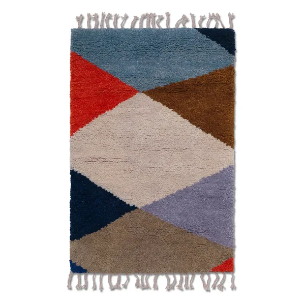 Harlequin ullmatta 80x120 cm, Multi
