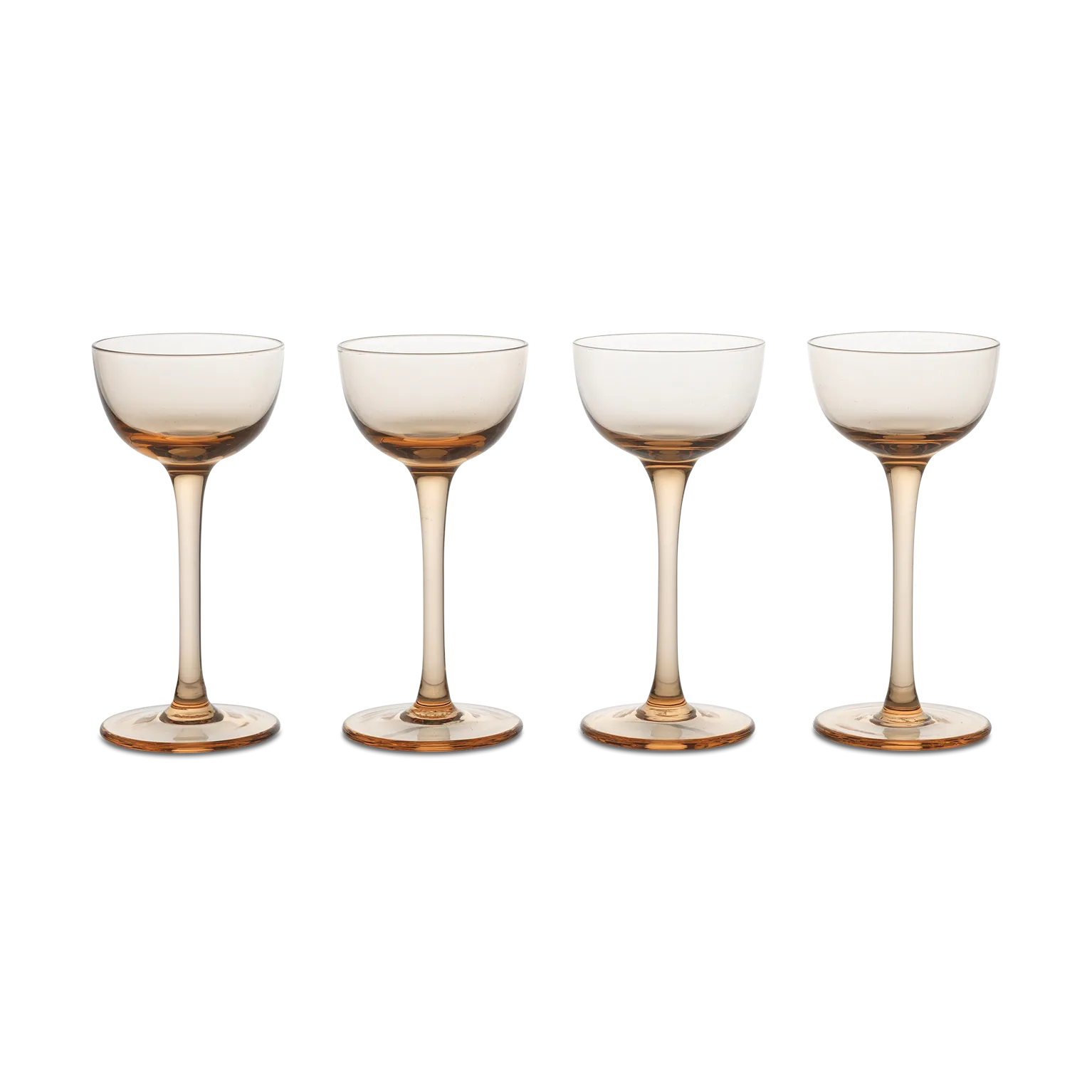 Ferm Living Host likørglas 4-pak Blush