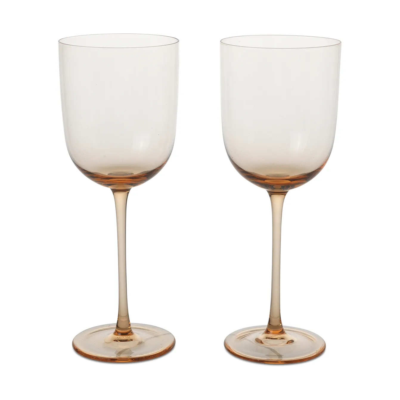 Ferm Living Host rødvinsglas 36 cl 2-pak Blush