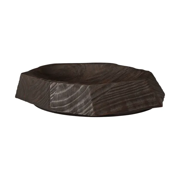 Koh centrepiece dekorationsfat, Dark brown, 35 cm