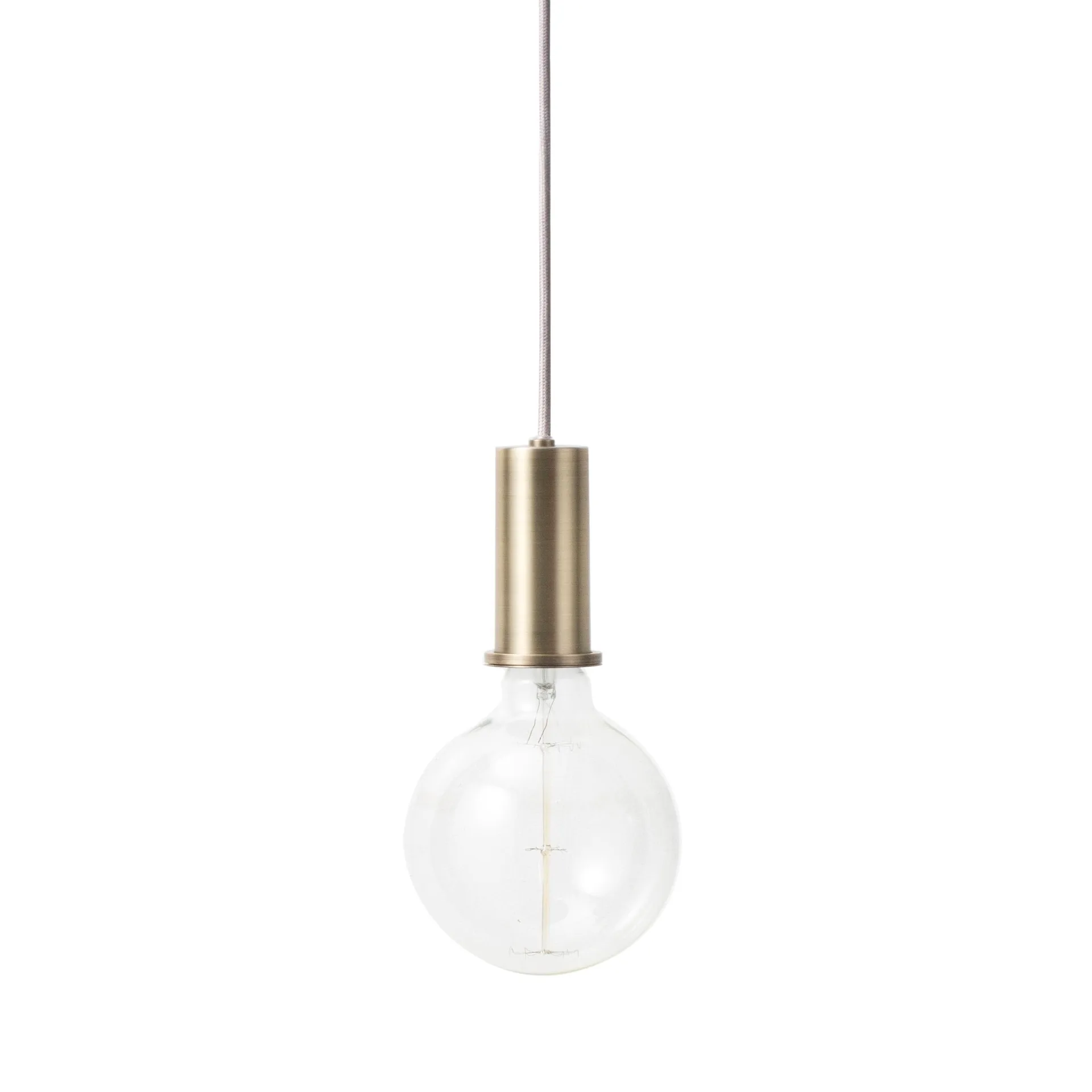 Ferm Living Lampe à suspension Collect petite laiton