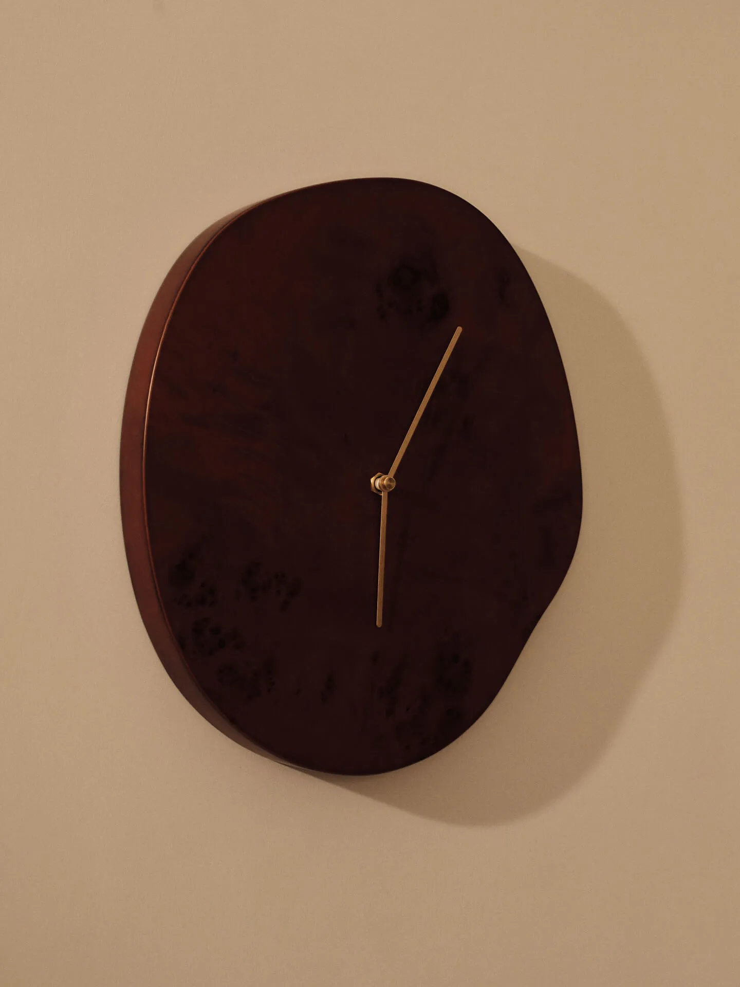 Melt wall clock 28x33 cm from Ferm Living - NordicNest.com